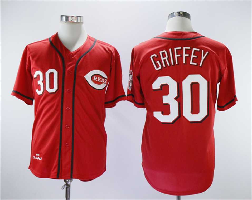 Reds 30 Ken Griffey Jr Red Throwback Cool Base Stitched Baseball Jerseys,We sell and wholesale Reds 30 Ken Griffey Jr Red Throwback Cool Base Stitched Baseball Jerseys on line form chian!